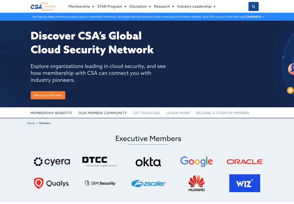 Cloud Security Alliance-fellesskapet